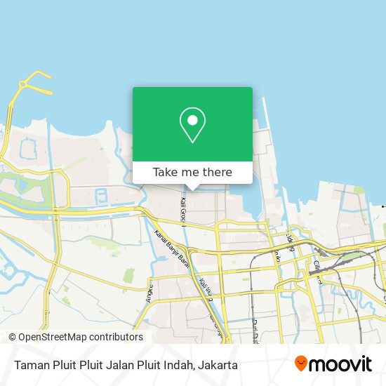 Taman Pluit Pluit Jalan Pluit Indah map
