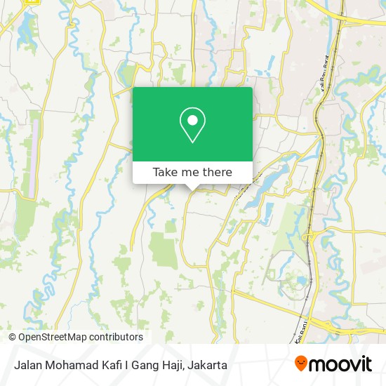 Jalan Mohamad Kafi I Gang Haji map