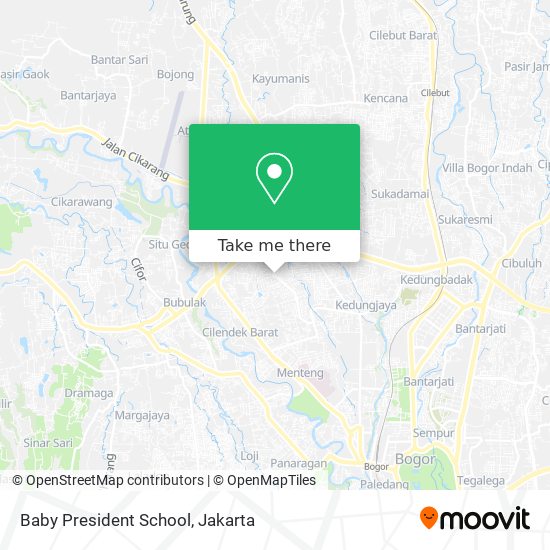 Baby President School map