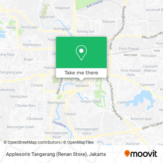 Applesoris Tangerang (Renan Store) map