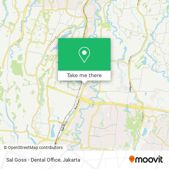 Sal Goss - Dental Office map