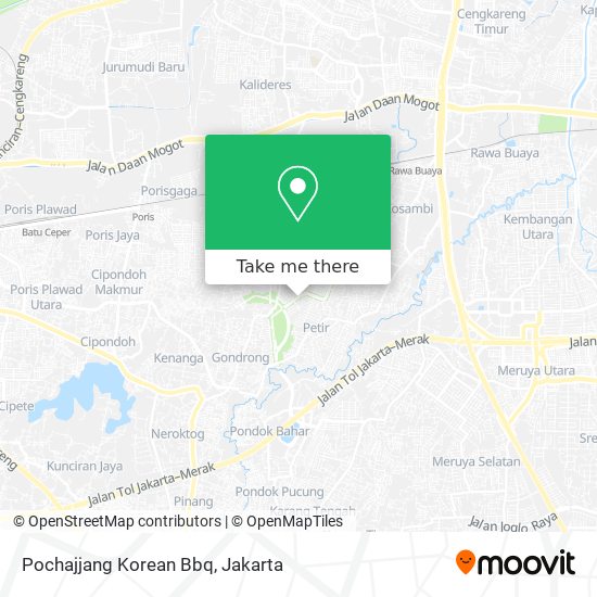 Pochajjang Korean Bbq map