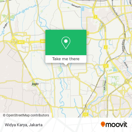 Widya Karya map