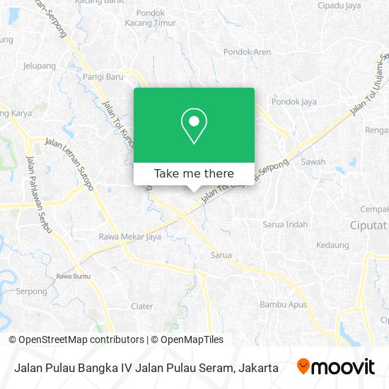Jalan Pulau Bangka IV Jalan Pulau Seram map