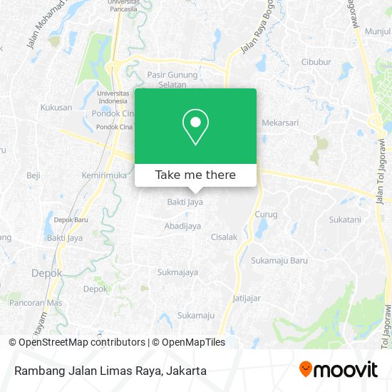 Rambang Jalan Limas Raya map