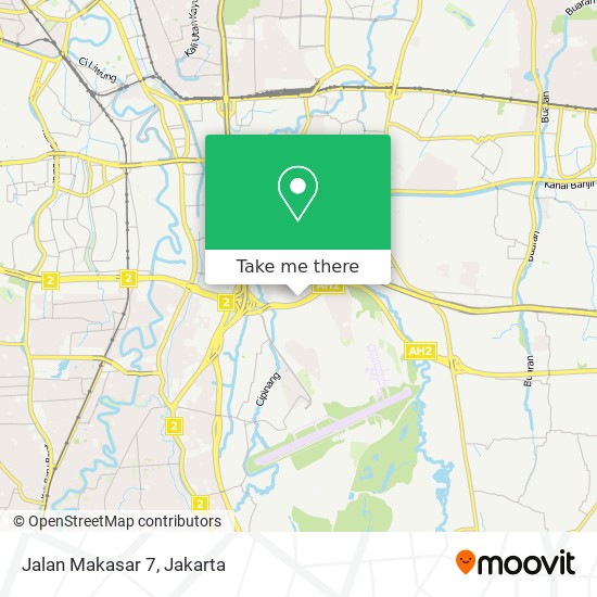 Jalan Makasar 7 map