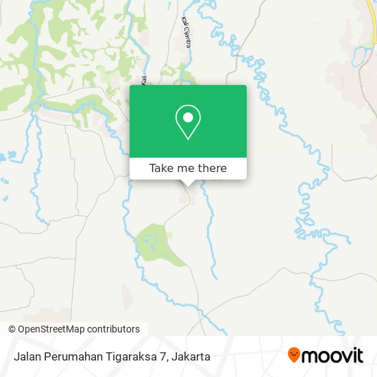 Jalan Perumahan Tigaraksa 7 map