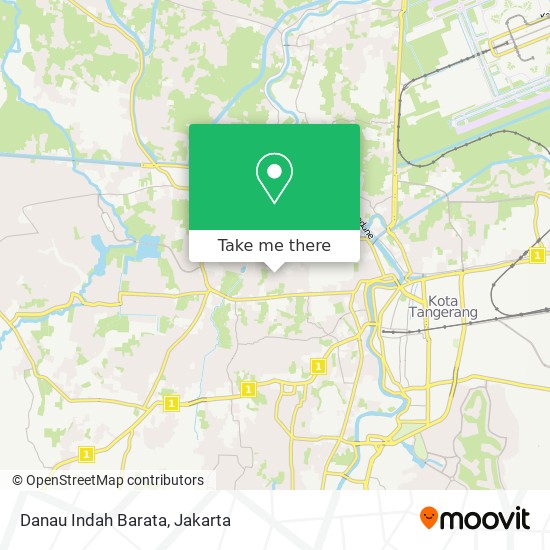 Danau Indah Barata map