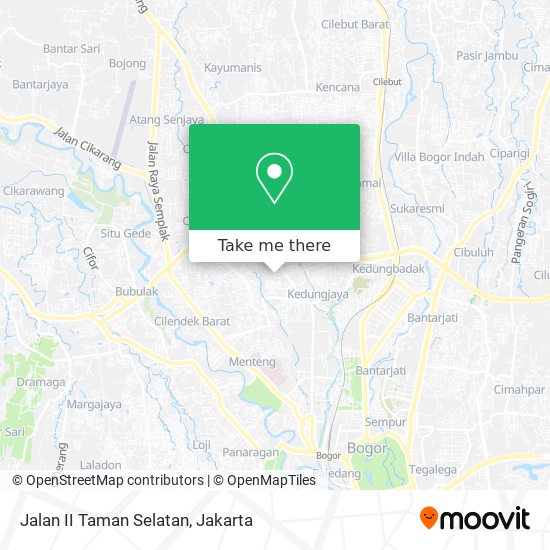 Jalan II Taman Selatan map