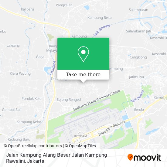 Jalan Kampung Alang Besar Jalan Kampung Rawalini map