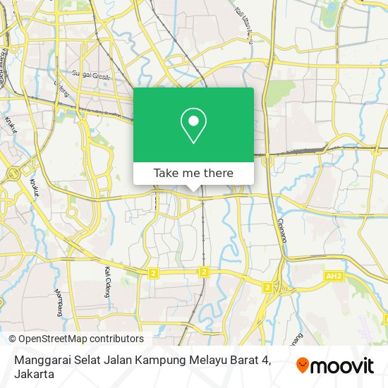 Manggarai Selat Jalan Kampung Melayu Barat 4 map