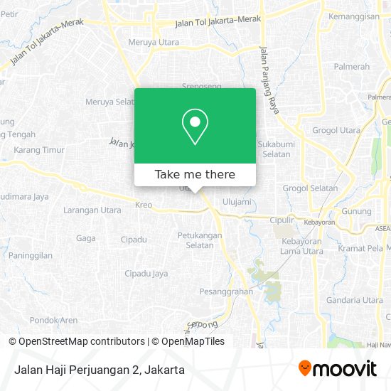 Jalan Haji Perjuangan 2 map