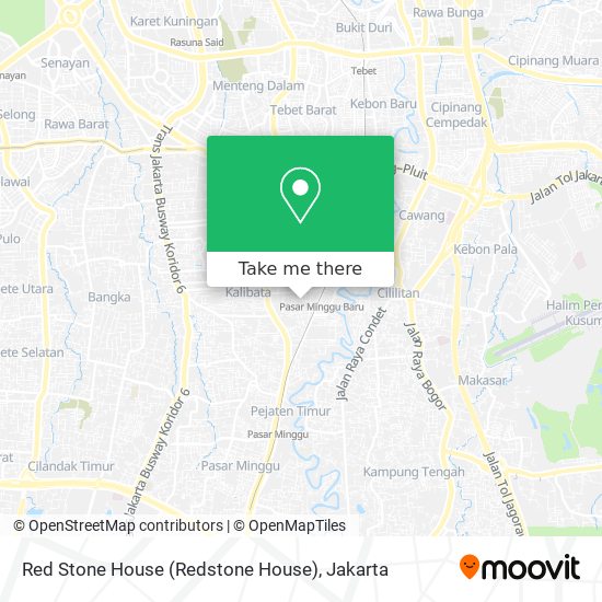 Red Stone House (Redstone House) map