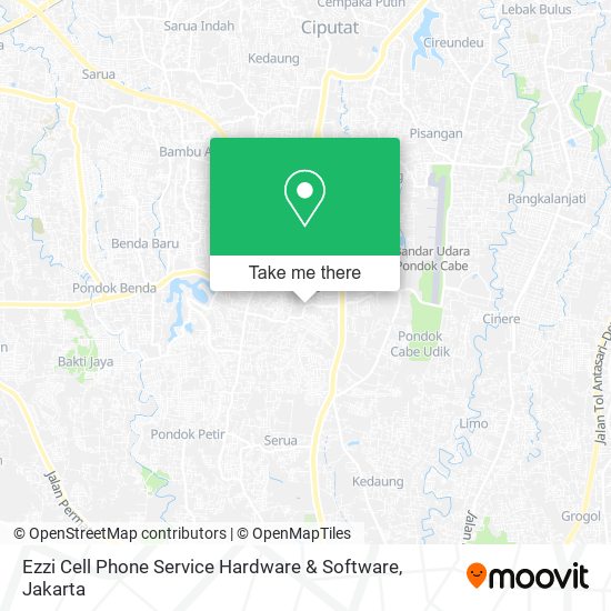 Ezzi Cell Phone Service Hardware & Software map