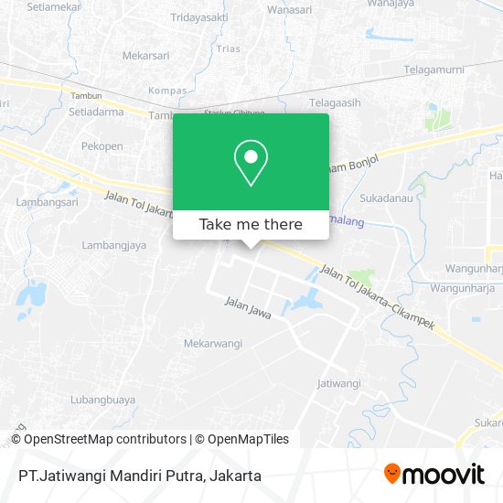 PT.Jatiwangi Mandiri Putra map