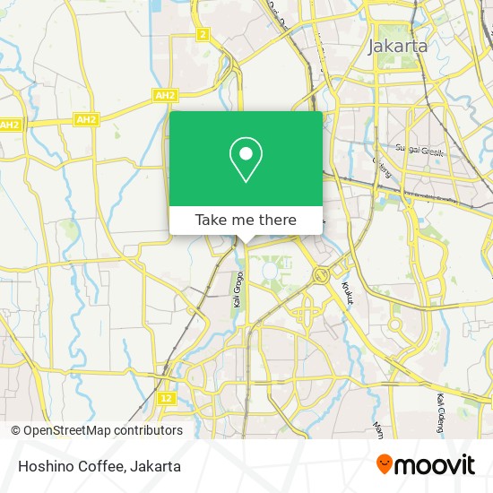 Hoshino Coffee map