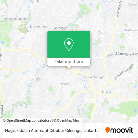 Nagrak Jalan Alternatif Cibubur Cileungsi map