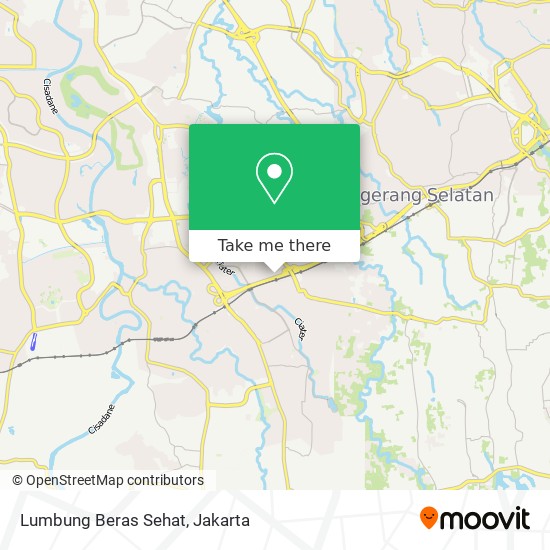 Lumbung Beras Sehat map