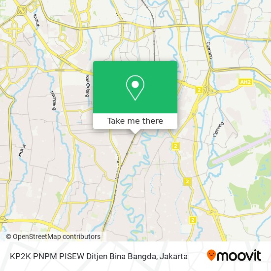 KP2K PNPM PISEW Ditjen Bina Bangda map