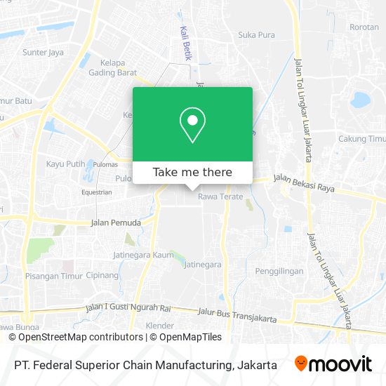 PT. Federal Superior Chain Manufacturing map