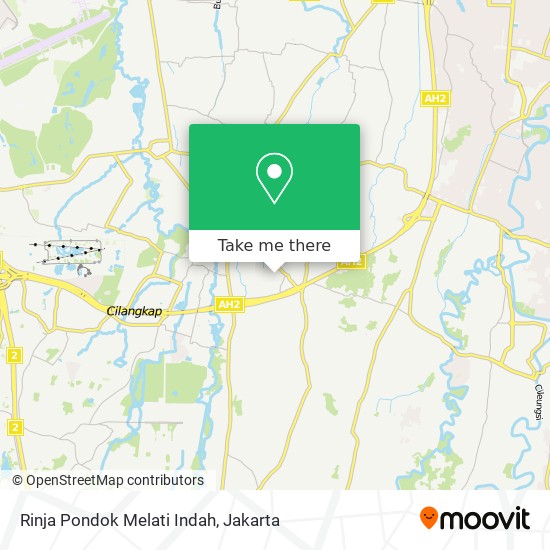 Rinja Pondok Melati Indah map