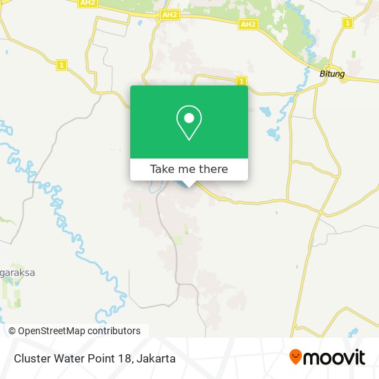 Cluster Water Point 18 map