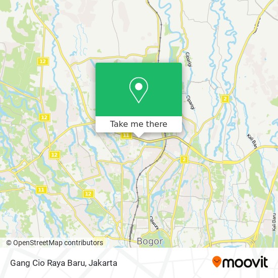 Gang Cio Raya Baru map