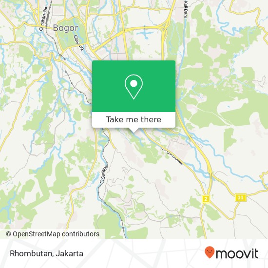 Rhombutan map