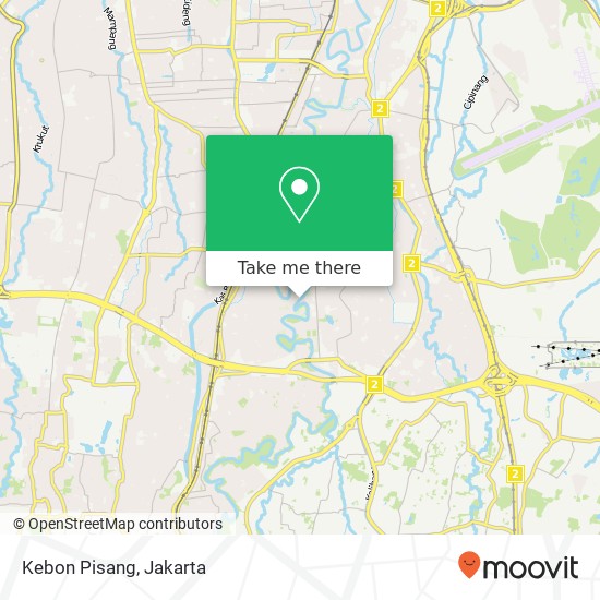 Kebon Pisang map