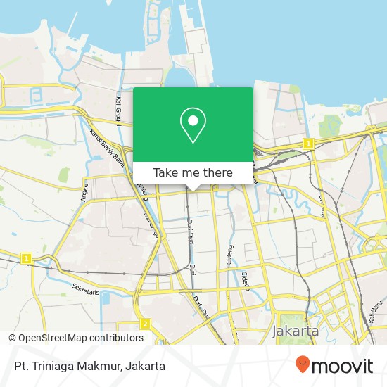 Pt. Triniaga Makmur map