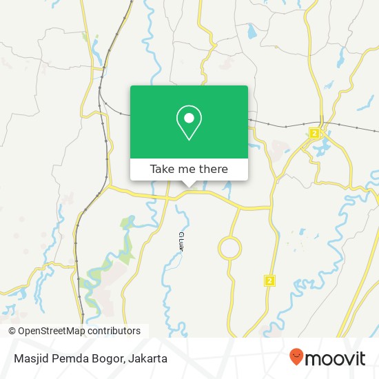 Masjid Pemda Bogor map
