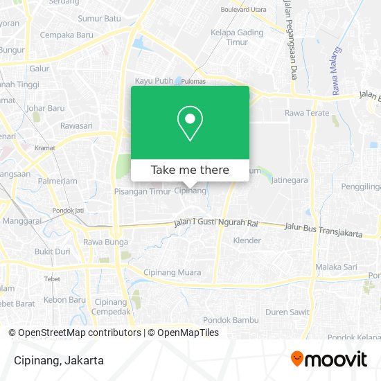 Cipinang map