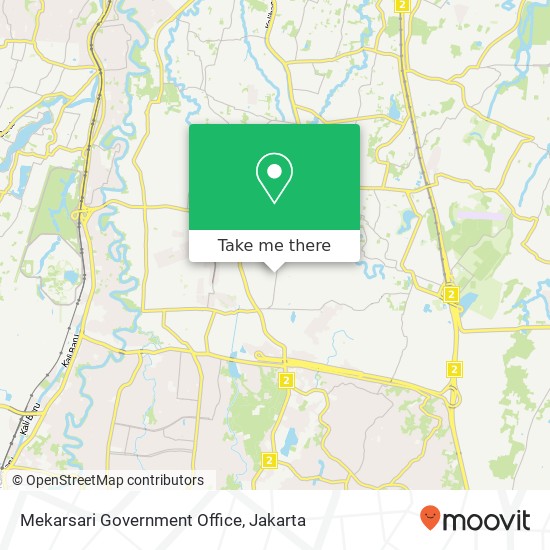 Mekarsari Government Office map
