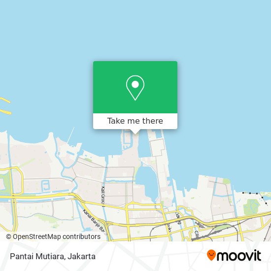 Pantai Mutiara map