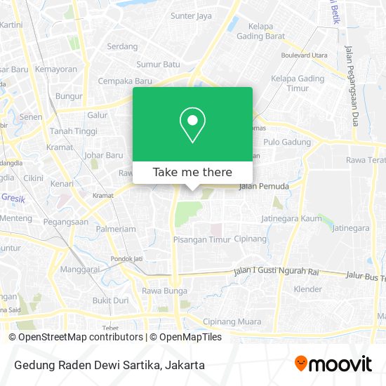Gedung Raden Dewi Sartika map