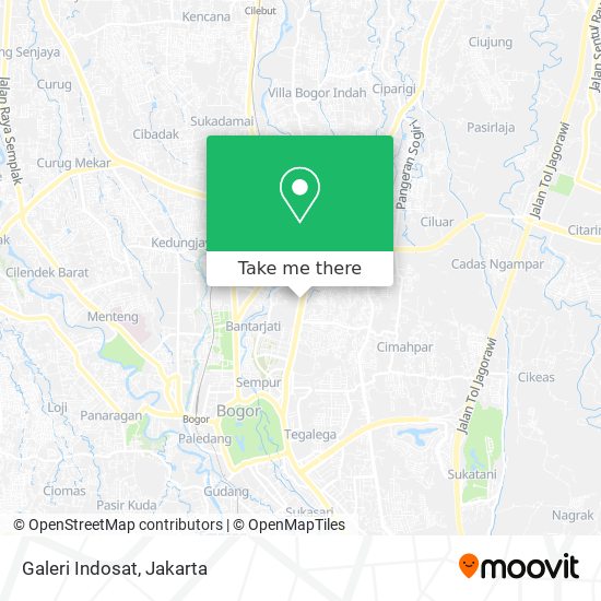 Galeri Indosat map