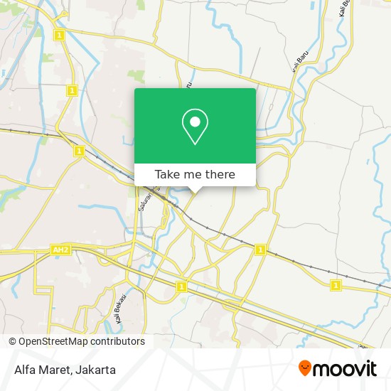 Alfa Maret map