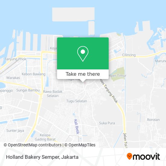 Holland Bakery Semper map