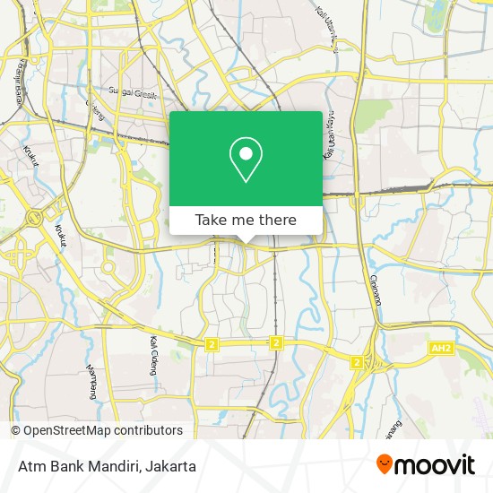 Atm Bank Mandiri map
