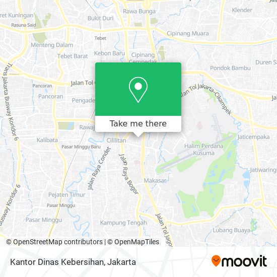 Kantor Dinas Kebersihan map