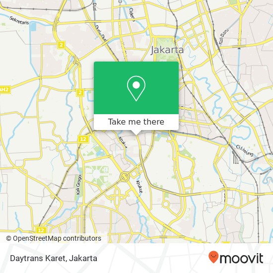 Daytrans Karet map