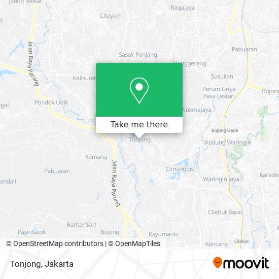 Tonjong map