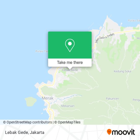 Lebak Gede map