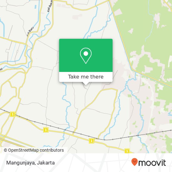 Mangunjaya map
