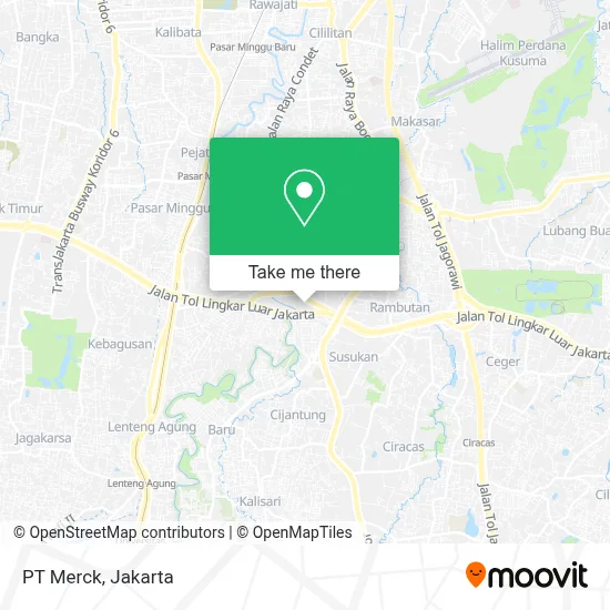 PT Merck map