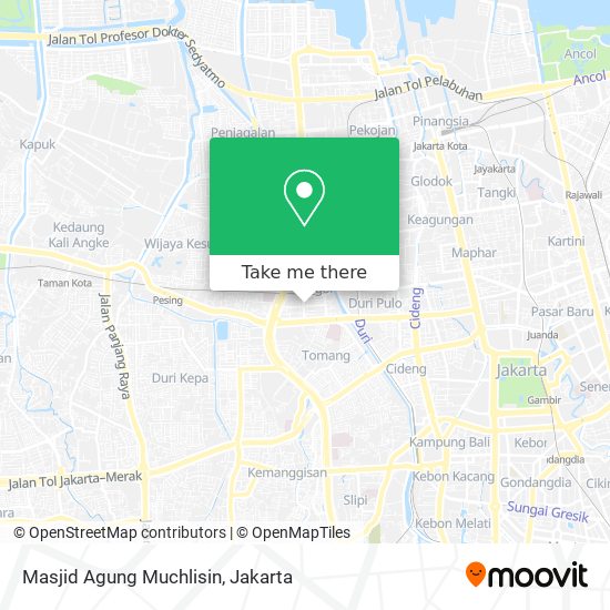 Masjid Agung Muchlisin map