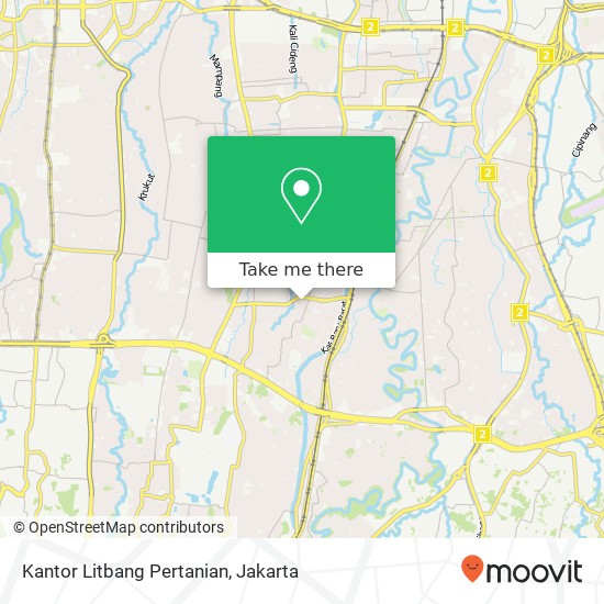 Kantor Litbang Pertanian map