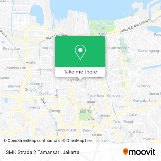 SMK Strada 2 Tamansari map