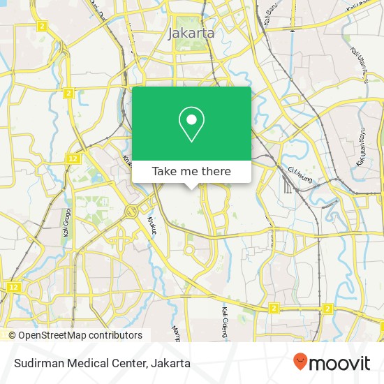 Sudirman Medical Center map