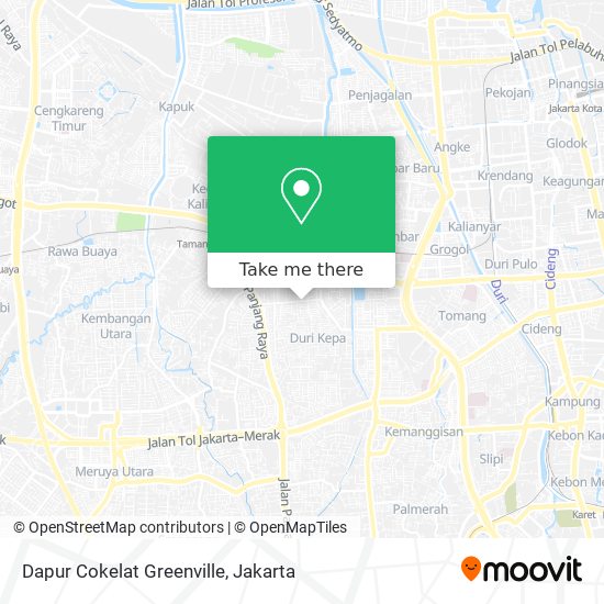 Dapur Cokelat Greenville map